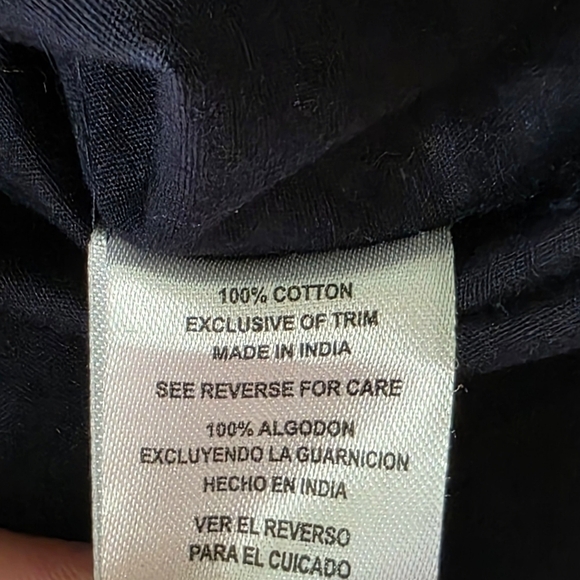 Beverly Hills Polo Club Men's Short Sleeve Button Down Dress Shirt, Navy - Picture 3 of 5